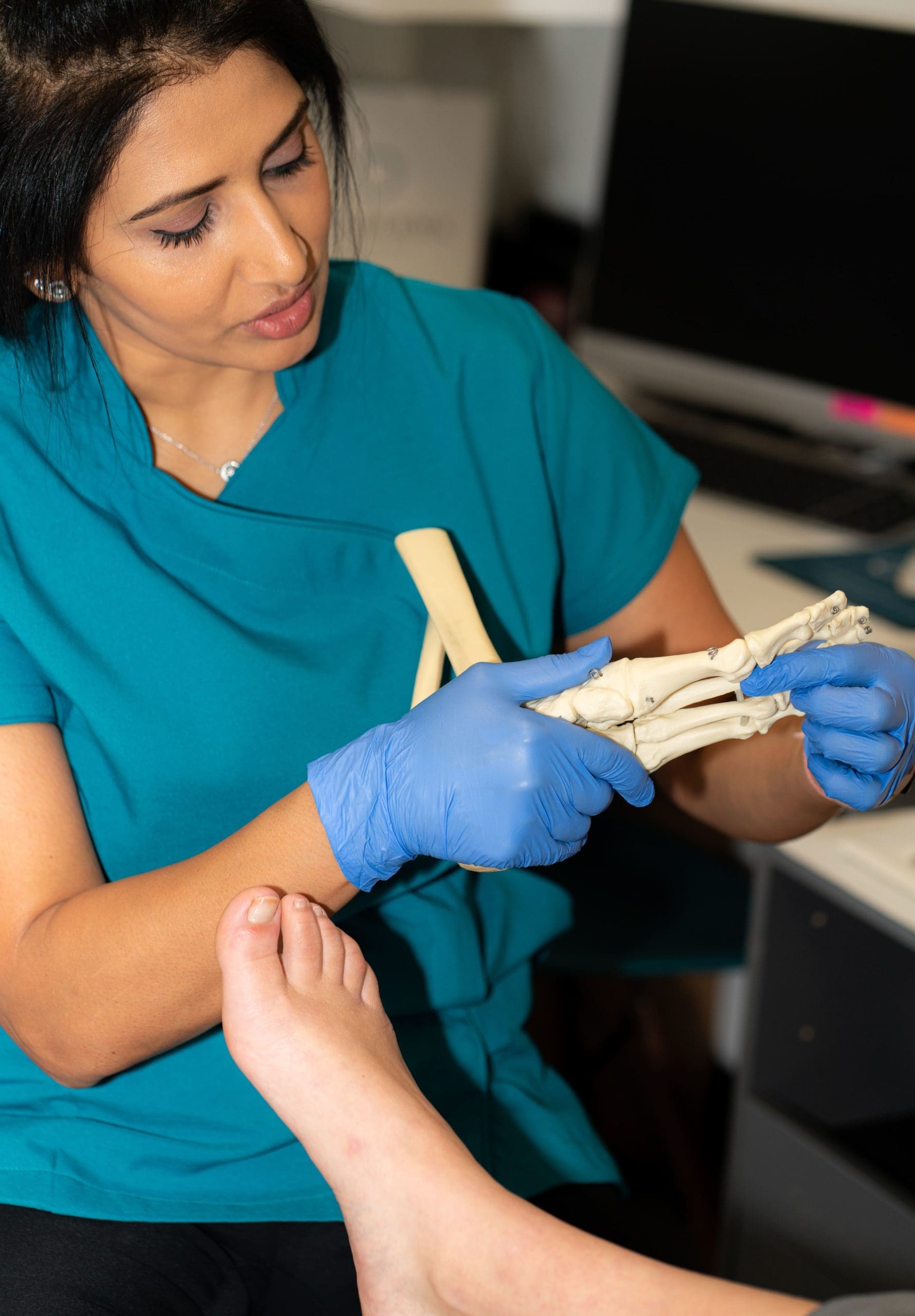 chiropody examination