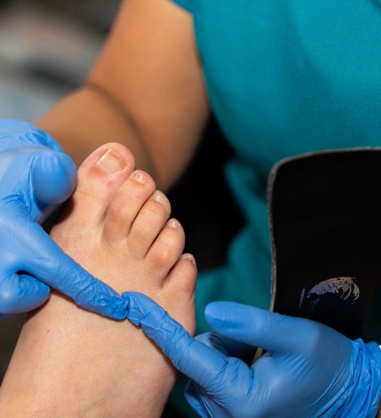 chiropody examination