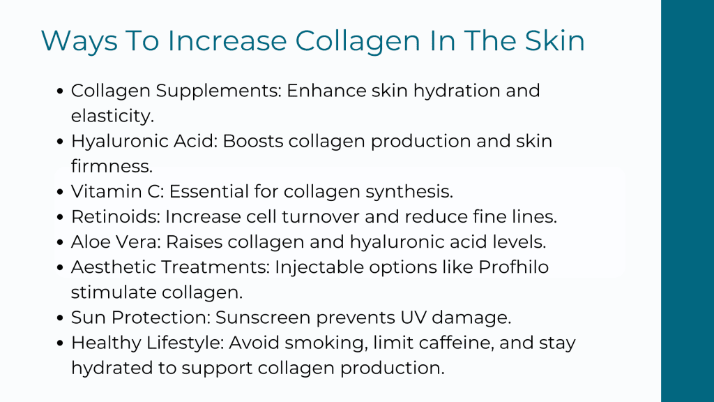 ways to increase collagen in skin