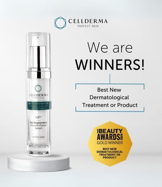 CellDerma’s GF5 Named Best New Dermatological Treatment of 2024!