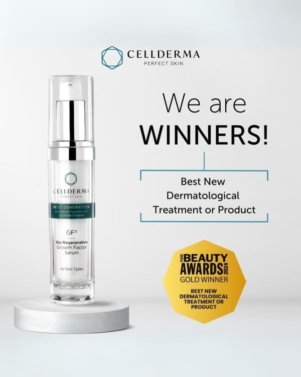 CellDerma’s GF5 Named Best New Dermatological Treatment of 2024!