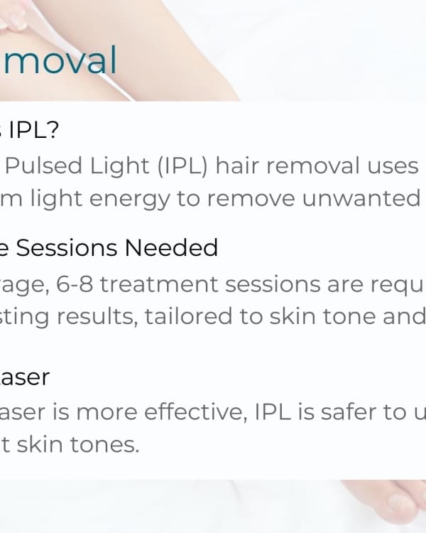 What is Intense Pulse Laser Hair Removal?