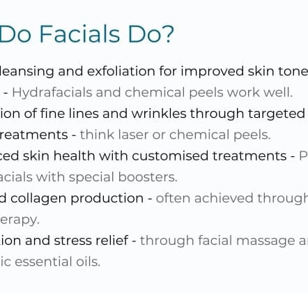 Best Facials for Every Skin Type