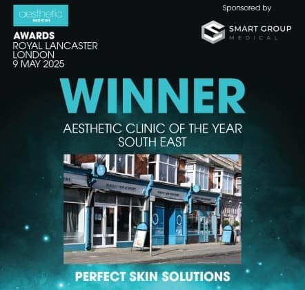 Best Aesthetic Clinic South East: Perfect Skin Solutions Wins Clinic of the Year!